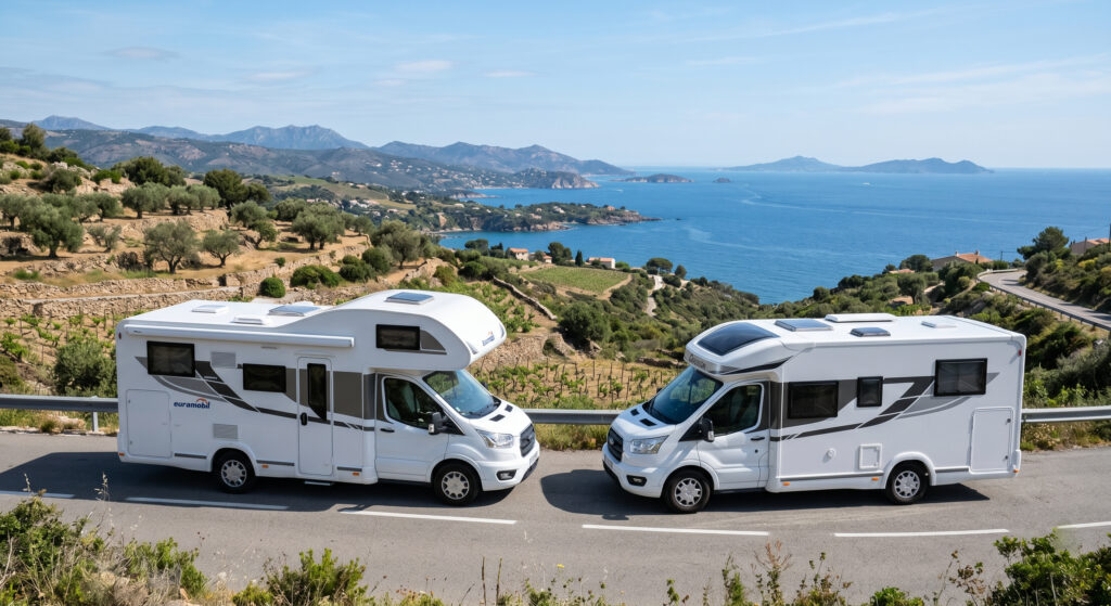 autocaravana capuchina vs perfilada comparativa alquiler